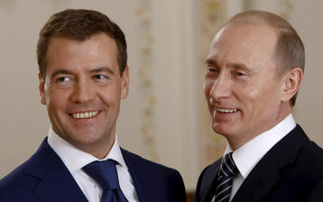 

Обои Дмитрий Медведев, фото Владимир Путин

