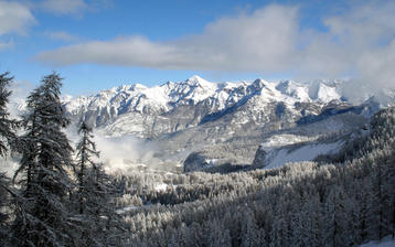 

Обои, зима, горы, природа, фото на рабочий стол

