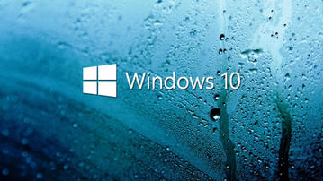 

Картинка windows 10, логотип, капли

