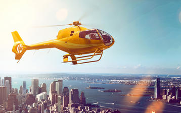 

HD обои 1280x800, желтый вертолет

