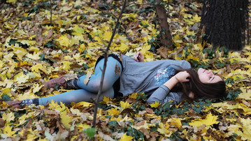 

Заставки осень девушка, фото осенний лес

