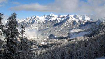 

Обои, зима, горы, природа, фото на рабочий стол

