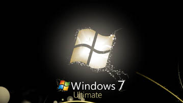 

логотип виндовс 7 черный фон, logo windows 7 black background

