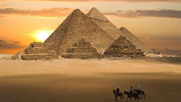 

Обои мира на рабочий стол Египет, пирамида

