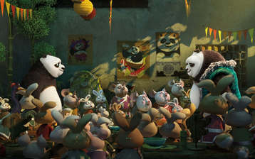 

Обои мультики фото картинки мультфильмы 1440x900 Кунг-фу панда

