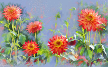 

Красивый рисунок цветы 1440x900


