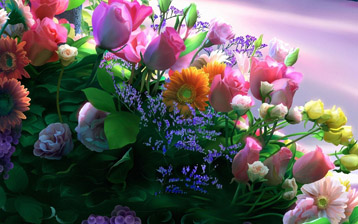 

Обои цветы букет 1440x900

