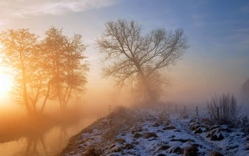 

Обои зима, фото туман 1440x900 на рабочий стол скачать бесплатно высокого качества.

