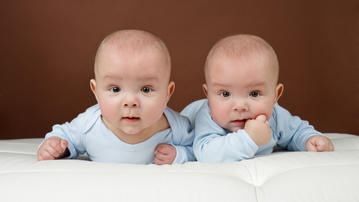 

Обои 1600x900, близнецы, младенцы

