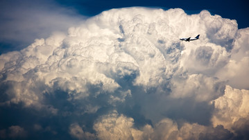 

Обои авиация самолет облака красота

