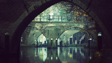

Фото мосты, каменные арки, река

