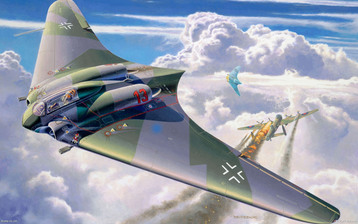 

Рисунок воздушный бой 1920x1200


