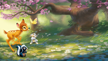 

бои мультфильмы Бэмби Bambi 1942

