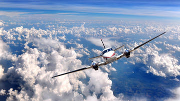 

фото коммерческий самолет, небо


