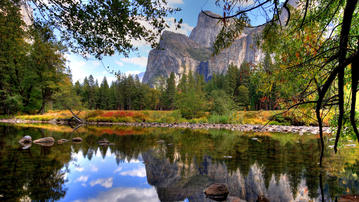 

Обои ранняя осень, горы, фото осенний пейзаж

