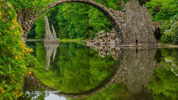 

Обои достопримечательность, мост старинный, каменный

