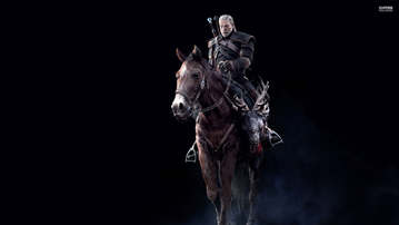 

Скрин The Witcher 3 герой на коне

