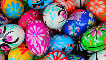 

Красивые фото праздники, крашенные яйца

