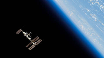 

HD обои космос фото МКС орбита

