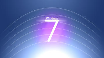 

Обои 2560x1440 windows 7, голубой фон

