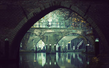 

Фото мосты, каменные арки, река

