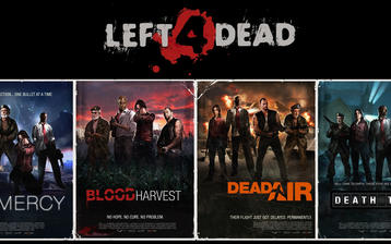 

Обои игры 2560x1600, Left 4 Dead, обложка

