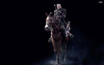

Скрин The Witcher 3 герой на коне

