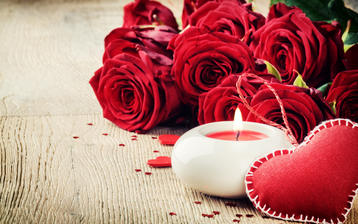 

Картинка любовь, розы, свечка, романтика

