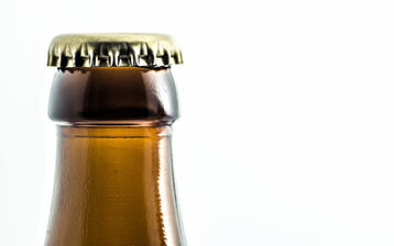 

макро HD заставки, бутылка, крышка, пиво

