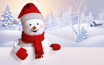 

Картинка Рождество, снеговик, зимний праздник

