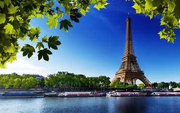 

Лето Париж эйфелева башня

