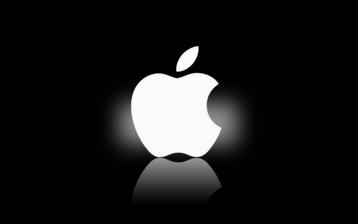  Фото windows, Apple, яблоко, черный фон 