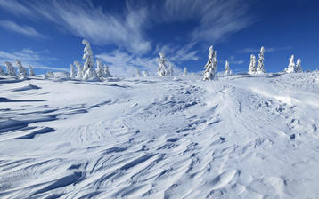 

Заставки зима, фото снежный склон

